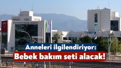 Kocaeli Büyükşehir Belediyesi, yeni doğan bebeği olan ailelere dağıtılmak üzere
