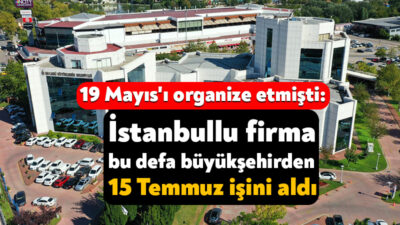 Kocaeli Büyükşehir Belediyesi, 15 Temmuz şehitlerini anma programının organizasyonu için