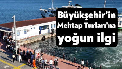 Kocaeli Büyükşehir Belediyesi'nin yaz boyunca her cumartesi düzenlediği Mehtap Turları,