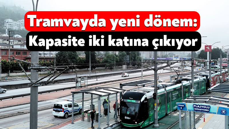 Kocaeli tramvayında yeni dönem: Kapasite iki katına çıkıyor Büyükşehir Belediyesi, Kocaeli tramvayında kapasiteyi iki katına çıkarmak amacıyla yürüttüğü