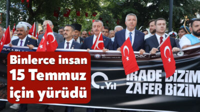 15 Temmuz Demokrasi ve Milli Birlik Günü’nde Kocaeli tek yürek
