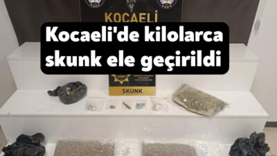 Kocaeli'de polis ekiplerince düzenlenen uyuşturucu operasyonlarında yakalanan 7 şüpheliden 2'si