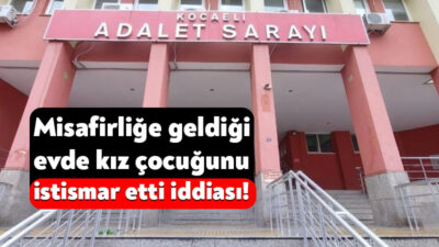 Kocaeli'de 13 yaşındaki kız çocuğuna yönelik 'nitelikli cinsel istismara teşebbüs'