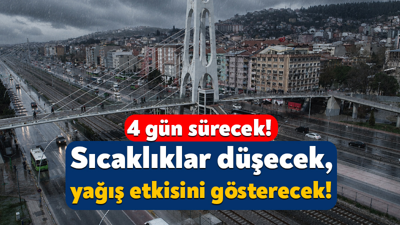 Klimalar kapanacak: Kocaeli’de sıcaklıklar düşecek, yağış etkisini gösterecek! Meteoroloji Genel Müdürlüğü, Kocaeli’ye sıcaklık uyarısında bulundu. Yarından itibaren sıcaklıkların