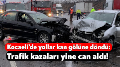 Emniyet Genel Müdürlüğü, trafik kazalarına ilişkin verileri yayınladı. Buna göre;