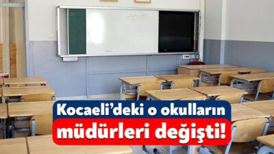 Milli Eğitim Bakanlığı tarafından yeniden yönetici görevlendirme süreci sona erdi.