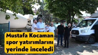 Kartepe Belediyesi, ilçe genelinde spor altyapısını güçlendirmek ve gençleri spora