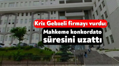 Gebze’de faaliyet gösteren Deltal Otomotiv Şirketi, nisan ayında konkordato başvurunda