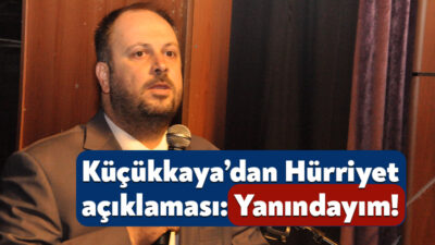 Mehmet Ümit Küçükkaya’dan Hürriyet açıklaması: Yanındayım! İzmit Belediye Başkanı Fatma Kaplan Hürriyet’in gözaltına alınmasının ardından CHP