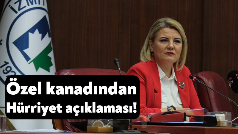 Özgür Özel kanadından Fatma Kaplan Hürriyet açıklaması! İzmit Belediye Başkanı Fatma Kaplan Hürriyet’in gözaltına alınmasının ardından Özgür