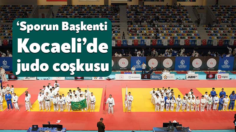 Büyükşehir Belediyesi’nin ev sahipliğinde düzenlenen Kocaeli Emre Yazgan Uluslararası Judo