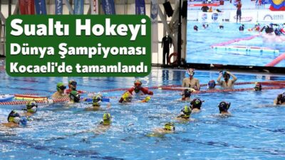 Kocaeli'nin ev sahipliğinde 12 ülkeden 520 sporcunun katılımıyla düzenlenen Sualtı