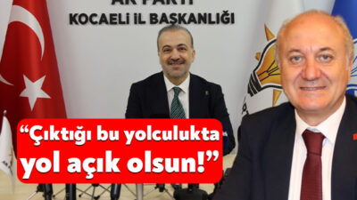 Ak Parti Kocaeli İl Başkanı Şahin Talus, CHP Kocaeli İl