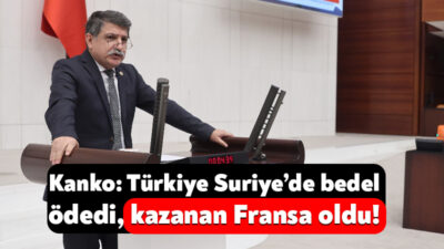CHP Kocaeli Milletvekili Prof. Dr. Mühip Kanko, TBMM Genel Kurulu’nda