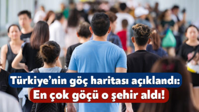 TÜİK, 2025 yılı göç istatistiklerini yayınladı. Buna göre; geçtiğimiz yıl