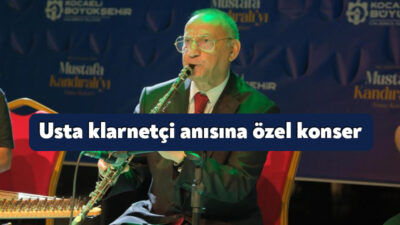 Türk klarnetinin efsane isimlerinden Mustafa Kandıralı, doğum gününe özel düzenlenen