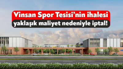 Kocaeli Büyükşehir Belediyesi’nin İzmit Vinsan Tesisleri’nde inşa edeceği “Vinsan Spor