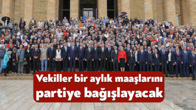 Yeni Parti’nin başlattığı bağış kampanyasına milletvekillerinden destek geldi. Aralarında Koaeli’nin
