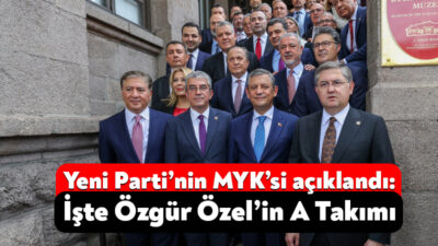 Yeni Parti’de Parti Meclisi ve Yüksek Disiplin Kurulu’nun ardından parti