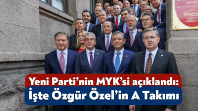 Yeni Parti’de Parti Meclisi ve Yüksek Disiplin Kurulu’nun ardından parti