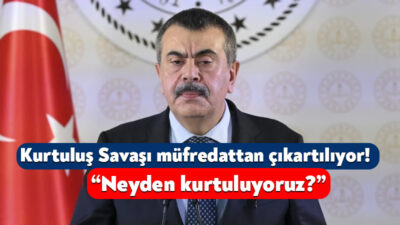 Milli Eğitim Bakanı Yusuf Tekin, yeni eğitim öğretim döneminde Kurtuluş