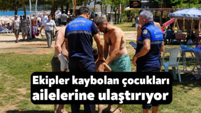 Kocaeli Büyükşehir Belediyesi Zabıta Dairesi Başkanlığı ile özel güvenlik ekipleri,