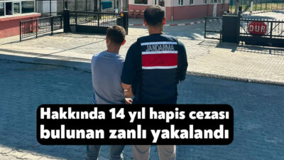 Kocaeli’de jandarma ekiplerinin düzenlediği operasyonda uyuşturucu suçundan hakkında 14 yıl