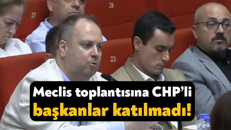 Kocaeli Büyükşehir’in meclis toplantısına CHP’li başkanlar katılmadı! Kocaeli Büyükşehir Belediyesi’nin temmuz ayı meclis toplantısı bugün gerçekleştirildi. 151