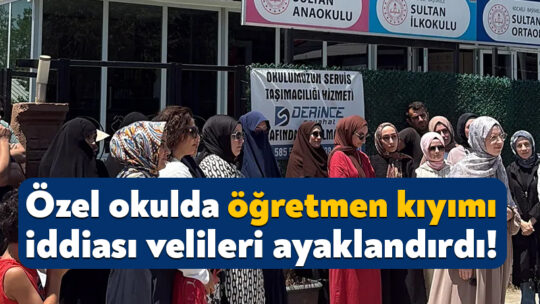 Başiskele’de bulunan Sultan Anaokulu, İlkokulu ve Ortaokulu’nda öğretmen krizi yaşandı.