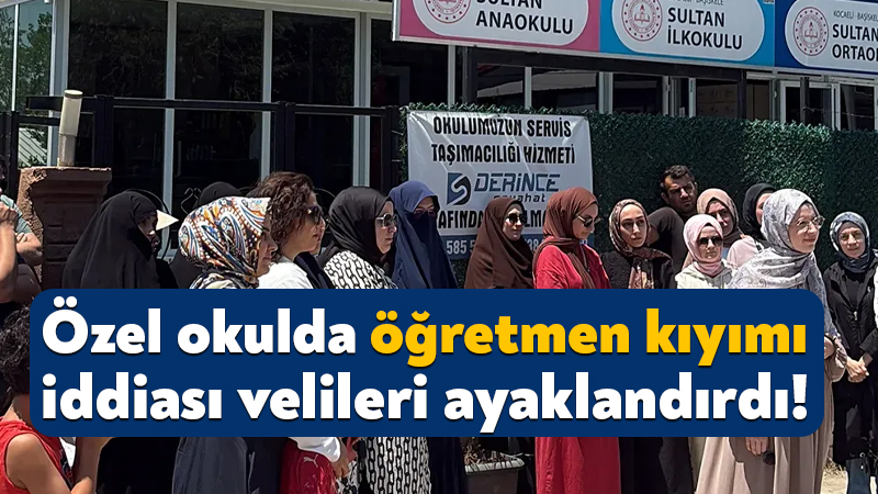 Başiskele’de bulunan Sultan Anaokulu, İlkokulu ve Ortaokulu’nda öğretmen krizi yaşandı.
