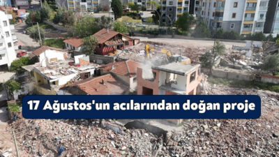 17 Ağustos 1999 Marmara Depremi'nin merkez üssü Kocaeli'de, Büyükşehir Belediyesince