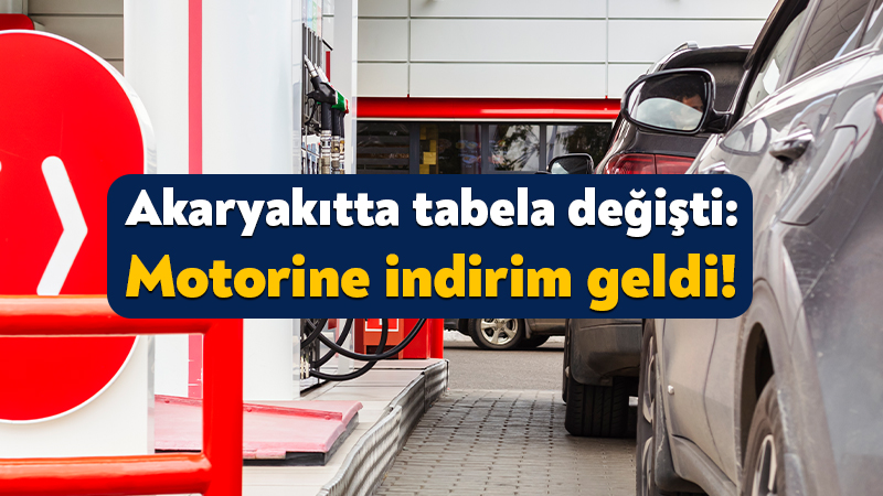 5 Ağustos 2026 akaryakıt fiyatları! Motorine indirim geldi Akaryakıt fiyatlarında 5 Ağustos 2026 Çarşamba günü araç sahiplerini sevindiren