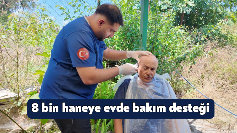 8 bin haneye evde bakım desteği Kocaeli Büyükşehir Belediyesi, 2026’nın ilk 6 ayında evde bakım hizmetleriyle