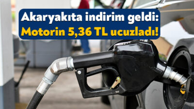 Akaryakıt fiyatlarında 27 Ağustos 2026 Perşembe günü itibarıyla önemli bir