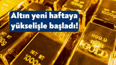 ABD’den gelen veriler sonrasında faiz indirimine yönelik beklentilerin zayıflaması altın