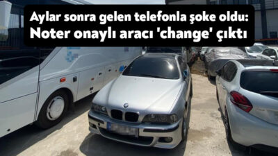 Gökberk Arabacılar'ın, 9 ay önce kendi otomobiliyle takas edip satın