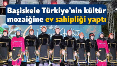 Başiskele'de düzenlenen 4. Yöresel Kültür Festivali, Türkiye'nin dört bir yanından