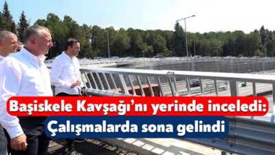 Kocaeli Büyükşehir Belediye Başkanı Tahir Büyükakın, D-130 Karayolu’nda hayata geçirilen