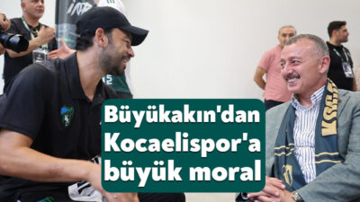 Kocaelispor'un marka değerine her zaman sahip çıkan Kocaeli Büyükşehir Belediyesi,