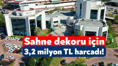 Kocaeli Büyükşehir Belediyesi, sahne dekoru için temmuz ayında ihaleye çıktı.