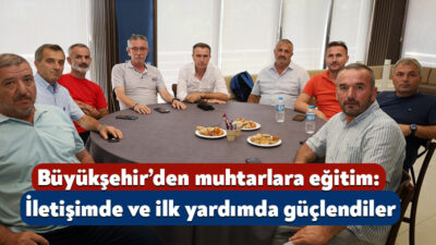 Büyükşehir, vatandaş odaklı hizmet anlayışını mahallelerde güçlendirmeye devam ediyor. Bu