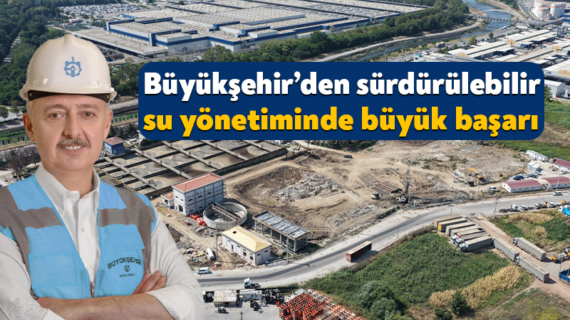 Kocaeli Büyükşehir Belediyesi İSU Genel Müdürlüğü, 2025 yılında 177 milyon