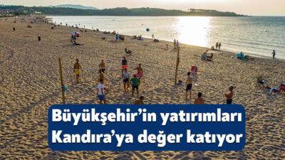 Kocaeli Büyükşehir Belediyesi’nin turizm yatırımları kapsamında kentin Karadeniz’e açılan kapısı