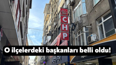 CHP Kocaeli’de İl Başkanı olarak görevlendirilen Selman Yıldırım, ilçe başkanlarını