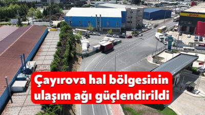 Kocaeli Büyükşehir Belediyesi, Çayırova Cumhuriyet Mahallesi’ndeki hal bölgesini kentin ana