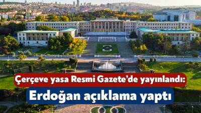 Çerçeve yasa olarak bilinen “Terörsüz Türkiye” sürecine ilişkin kanun, Meclis’te