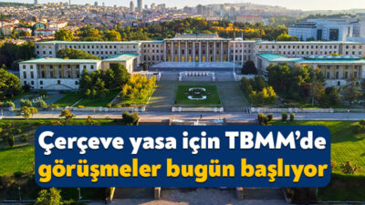 Terörsüz Türkiye süreci kapsamında hazırlanan 12 maddelik “çerçeve yasa” bugün