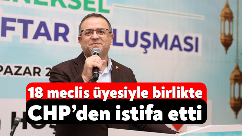 Derince Belediye Başkanı Sertif Gökçe ve 18 belediye meclis üyesi CHP’den istifa etti Yeni Parti’nin kurulmasıyla birlikte CHP’de başlayan istifalara Derince Belediye Başkanı