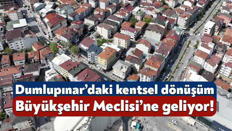 Derince Dumlupınar Mahallesi’ndeki kentsel dönüşüm Büyükşehir Meclisi’ne geliyor! Kocaeli Büyükşehir Belediyesi’nin ağustos ayı meclis toplantısı 13 Ağustos Perşembe