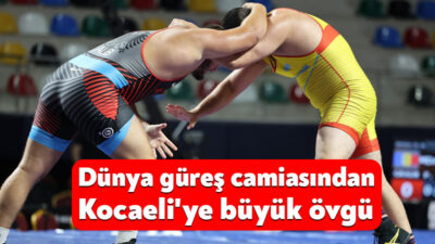 Dünya güreşinin önemli isimlerini Kocaeli'de bir araya getiren "Hasan Gemici-Gazanfer